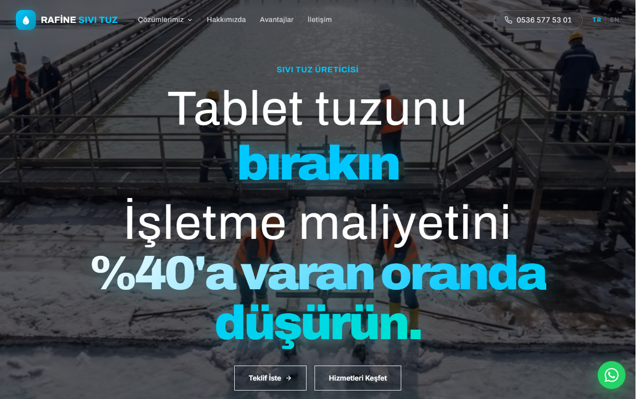 Rafine Sıvı Tuz
